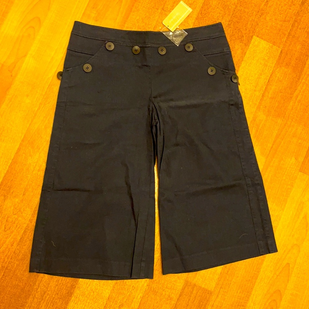 Max Mara Capri marine style bottoms navy size 6